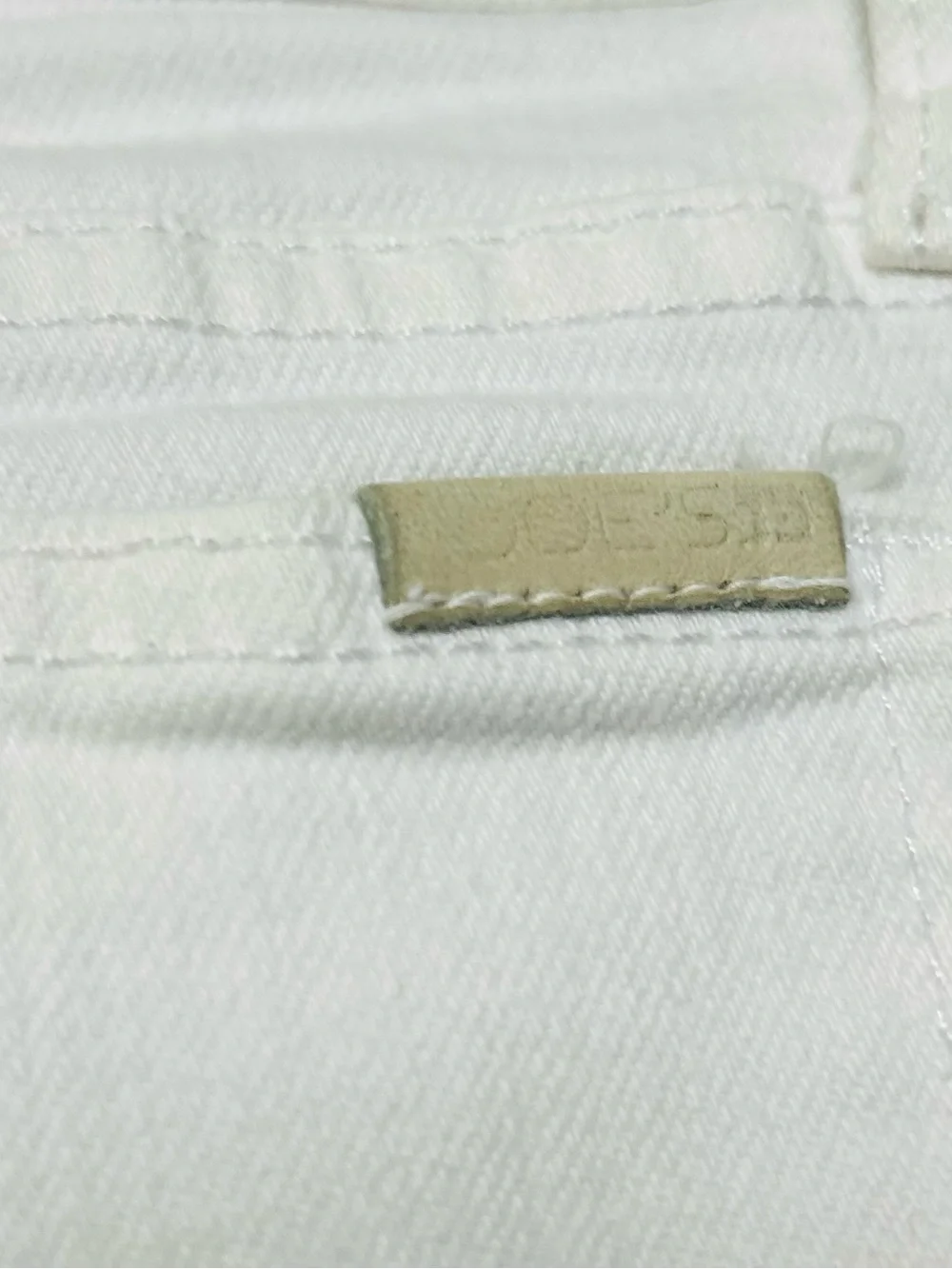 Joe's Jeans Straight Leg Jeans in White Sz W-28